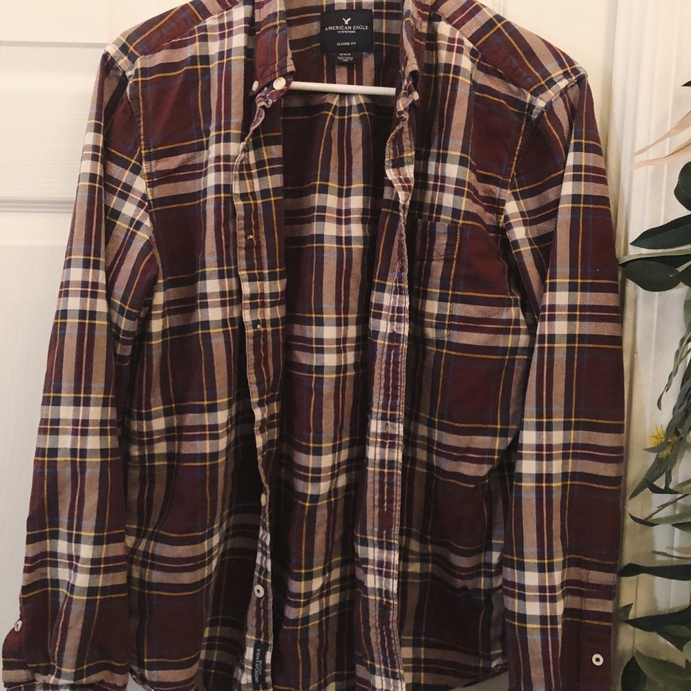 Maroon Flannel